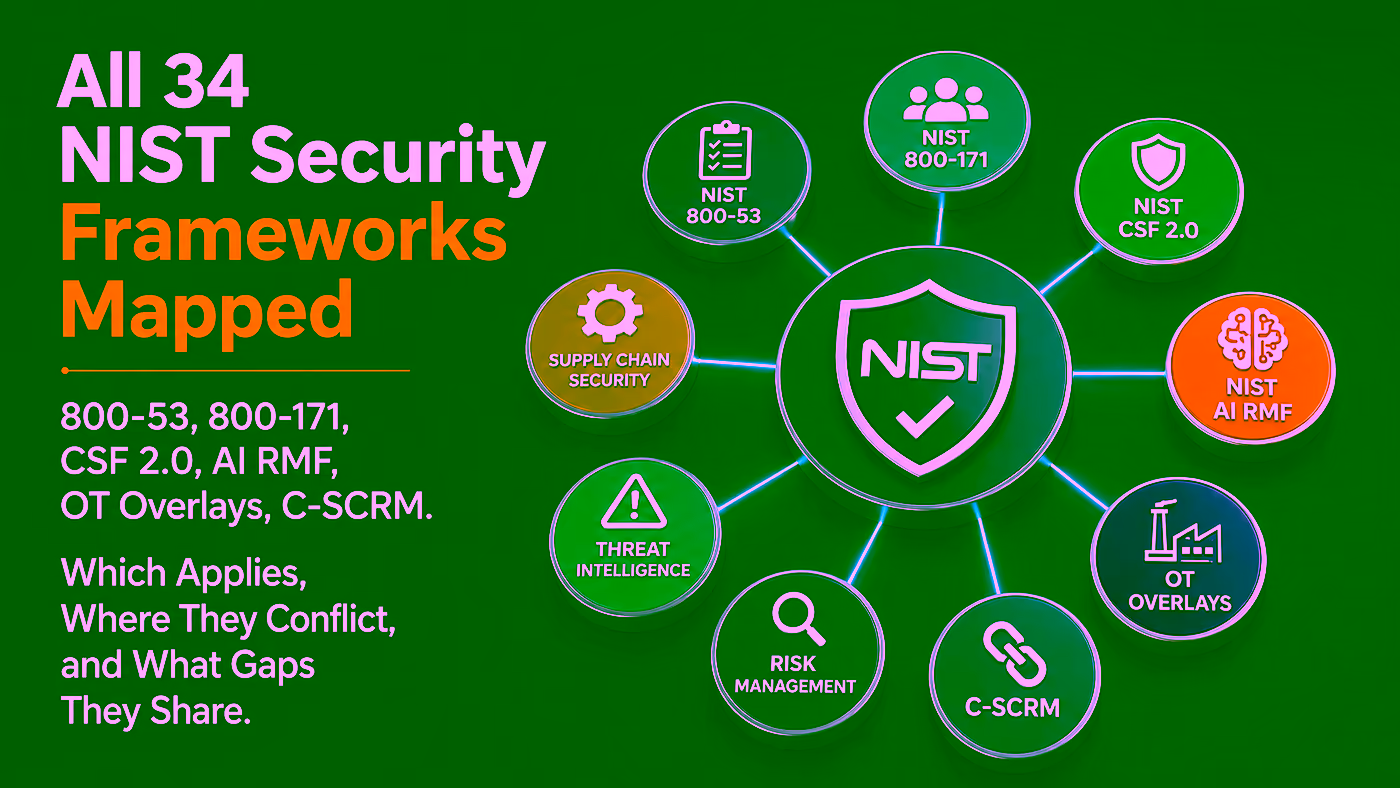 NIST security and privacy framework group: all 34 publications mapped